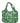 Bolso Costa Rica con estampado de palmeras - Verde