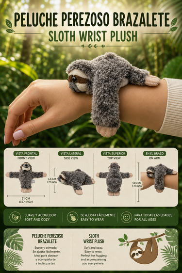 Stuffed Sloth Bracelet