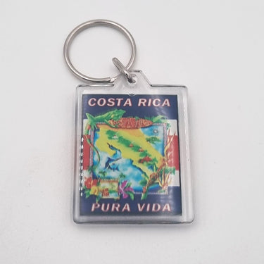 Square Acrylic Keychain