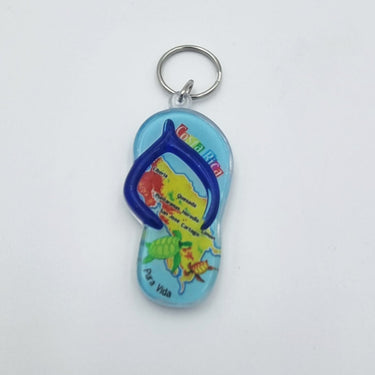 Acrylic Sandal Keychain