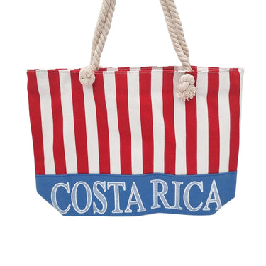Bolso Rayas Verticales Mediano